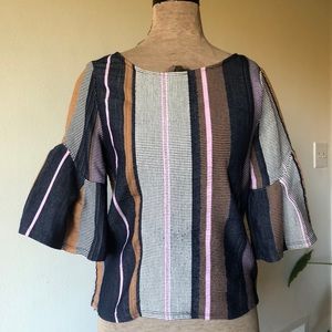 Striped Anthropologie Blouse